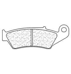 Juego de pastillas sinterizadas CL BRAKES ( ) para HONDA TRX 450 R SPORTRAX ELECTRIC START 2WD de 2004 a 2014