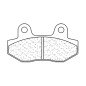 Plaquettes de frein CL BRAKES Route métal fritté pour KAWASAKI KLE 500, KLE 500 SE, KLR 650 et YAMAHA XTZ 750 SUPERTENERE