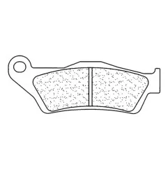 Plaquettes de frein CL BRAKES route métal fritté pour KTM SXF 450, HUSQVARNA FE 501, HUSABERG FE 400 et TM RACING MXF 450