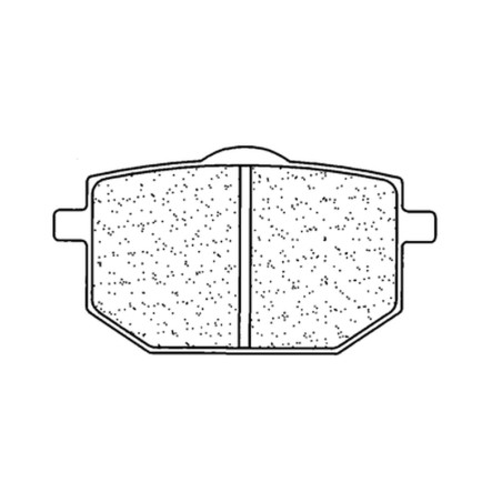 CL BRAKES Street Sintered Metal Brake pads for YAMAHA TT 600, XT 600 Z TENERE and MOTO GUZZI NTX 750 1986-1993