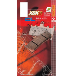 Juego de pastillas sinterizadas CL BRAKES ( ) para GILERA SP 01 125, APRILIA TUONO 125 y KTM MX 500 de 1984 a 2016