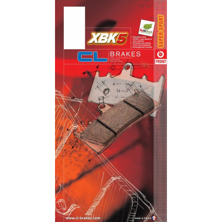 CL BRAKES Street Sintermetall Bremsbeläge für GILERA SP 01 125, APRILIA TUONO 125 und KTM MX 500 1984-2016