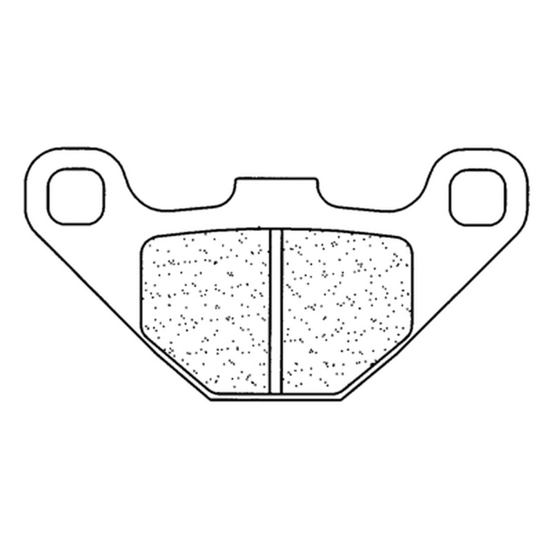 CL BRAKES ATV Sintered Metal Brake pads for ADLY INTERCEPTOR 150 2004-2007 CL BRAKES ATV Sintered Metal Brake pads for ADLY INTERCEPTOR 150 2004-2007