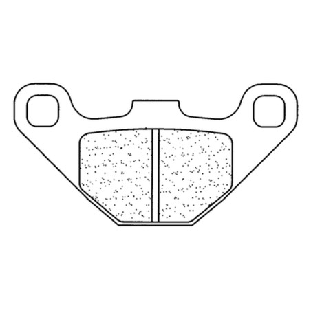 Juego de pastillas sinterizadas CL BRAKES ( ) para ADLY INTERCEPTOR 150 de 2004 a 2007