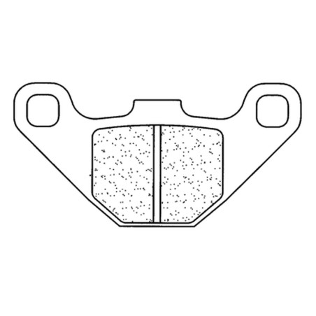 CL BRAKES Street Sintermetall Bremsbeläge für SHERCO SER 50, VENT BAJA 50, APRILIA RX 125 und FANTIC ENDURO 50 ER COMPETIZIONE