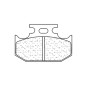 Plaquettes de frein CL BRAKES Off-Road métal fritté pour CAN-AM DS 250, DS 650 de 2000 à 2019