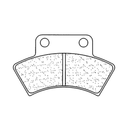 CL BRAKES Bremsbeläge für POLARIS SCRAMBLER 400, SCRAMBLER 500, SPORTSMAN 500, TRAIL BOSS 250, XPLORER 300 1989-2014