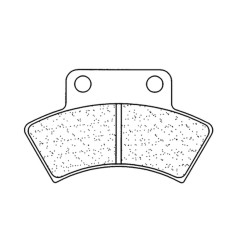 CL BRAKES brake pads for POLARIS SCRAMBLER 400, SCRAMBLER 500, SPORTSMAN 500, TRAIL BOSS 250, XPLORER 300 1991-2014