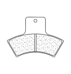CL BRAKES Bremsbeläge für POLARIS SCRAMBLER 400, SCRAMBLER 500, SPORTSMAN 400, SPORTSMAN 500 EBS 4X4, TRAIL BLAZER 250 1990-2013