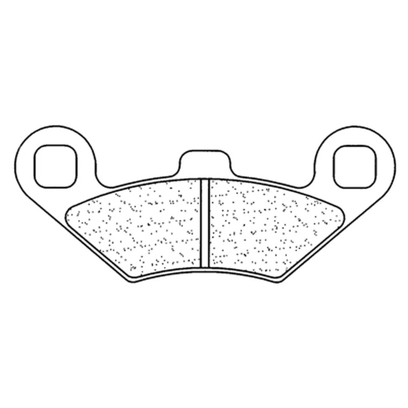 Juego de pastillas sinterizadas CL BRAKES ( ) para POLARIS SPORTSMAN 400, SPORTSMAN 500 6X6, TRAIL BLAZER 250, TRAIL BOSS 330