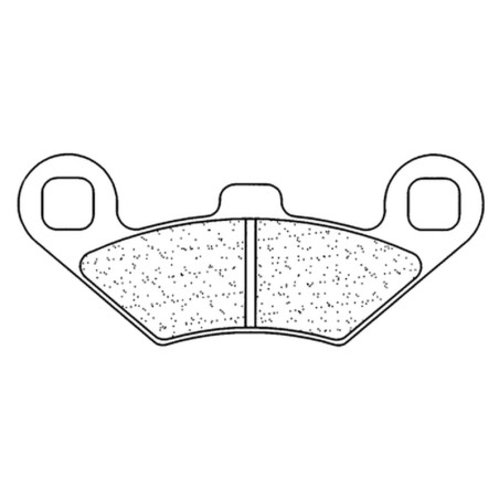 Juego de pastillas sinterizadas CL BRAKES ( ) para POLARIS SPORTSMAN 400, SPORTSMAN 500 6X6, TRAIL BLAZER 250, TRAIL BOSS 330