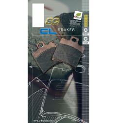 CL BRAKES brake pads for KYMCO MAXXER 450 2010-2018