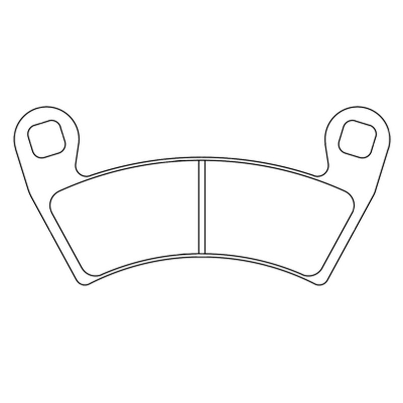 CL BRAKES ATV Sintered Metal Brake pads for POLARIS RANGER 500, RANGER 570, RANGER 570 CREW EPS, RANGER 570 FULL SIZE 1999-2026