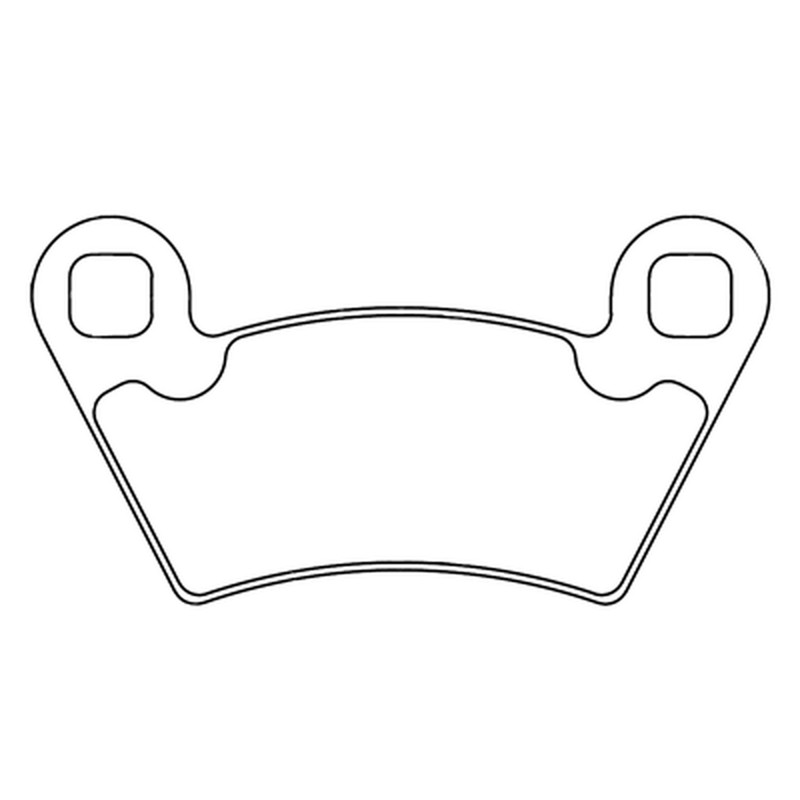 CL BRAKES ATV Sintered Metal Brake pads for POLARIS RANGER XP 900, RANGER XP 900 EPS, RANGER XP 900 EPS LE 2015-2017