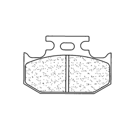 Plaquettes de frein CL BRAKES Quad métal fritté pour SUZUKI LT-A 450 KINGQUAD AXI 4WD, LT-F 400 KINGQUAD FSI 4WD de 2007 à 2025