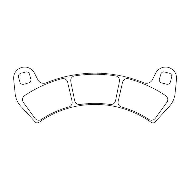 CL BRAKES ATV Sintermetall Bremsbeläge für POLARIS RZR 1000, RZR XP 1000, RZR XP 1000 HIGH LIFTER, RZR XP 1000 PREMIUM 2013-2026