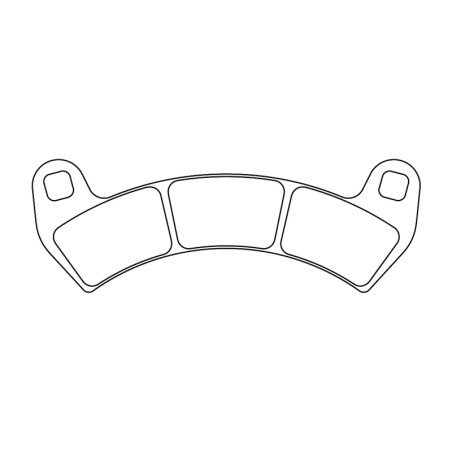 Juego de pastillas sinterizadas CL BRAKES ( ) para POLARIS RZR 1000, RZR XP 1000, RZR XP 1000 HIGH LIFTER, RZR XP 1000 PREMIUM