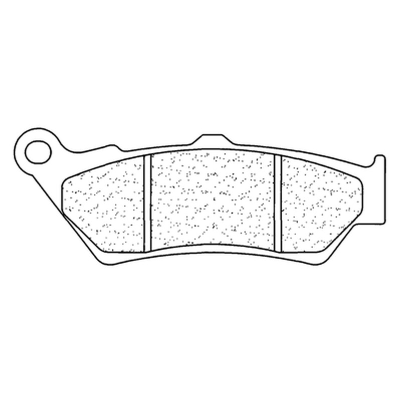 CL BRAKES Racing Sintered Metal Brake pads for APRILIA PEGASO 650, KTM ENDURO 690, CF MOTO MT 650 and TM RACING MX 250 1990-2027
