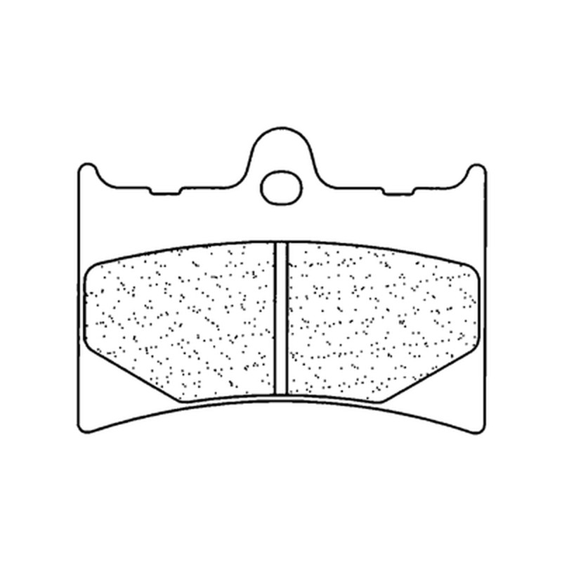 CL BRAKES Racing Sintered Metal Brake pads for GILERA SP 01 125, APRILIA TUONO 125 and KTM MX 500 1984-2016