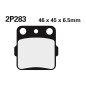 Juego pastillas de freno NISSIN 2P283ST Tra. YZ85 02-15 para KAWASAKI KX 65, YAMAHA YZ 85, HONDA CRF 150 y HM CREF 150