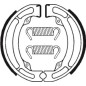 TECNIUM Scooter/Street/Off-Road/ATV Organic Brake shoes for SUZUKI DR-Z 125 L, DR-Z 125 LL, DS 80, LTZ 50, LTZ 90 1978-2025 TECNIUM Scooter/Street/Off-Road/ATV Organic Brake shoes for SUZUKI DR-Z 125 L, DR-Z 125 LL, DS 80, LTZ 50, LTZ 90 1978-2025