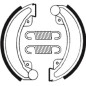 TECNIUM Street Organic Brake shoes for HONDA CR 250, CR 450, CR 480, XR 250, XR 500 1981-1983