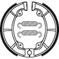 TECNIUM Street/ATV Organische Bremsbacken für KAWASAKI KLF 220 BAYOU 2WD, KLF 300 BAYOU 2WD 1988-2006