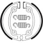 Mâchoires de frein TECNIUM Scooter/Street/Off-Road/Quad organique pour CAN-AM DS 70, DS 90 et HONDA CN 250 SPAZIO, CR 125 Mâchoires de frein TECNIUM Scooter/Street/Off-Road/Quad organique pour CAN-AM DS 70, DS 90 et HONDA CN 250 SPAZIO, CR 125