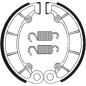 TECNIUM Street/ATV Organische Bremsbacken für HONDA TRX 350 D FOURTRAX RANCHER 4WD, TRX 350 FOURTRAX RANCHER 4WD 1986-1989