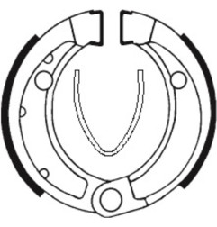 Zapatas de freno TECNIUM para POLARIS SPORTSMAN 90, CAN-AM DS 90, ARCTIC CAT DVX 90 y HONDA TRX 70 FOURTRAX 2WD de 1986 a 2025