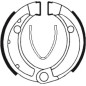 Zapatas de freno TECNIUM para POLARIS SPORTSMAN 90, CAN-AM DS 90, ARCTIC CAT DVX 90 y HONDA TRX 70 FOURTRAX 2WD de 1986 a 2025
