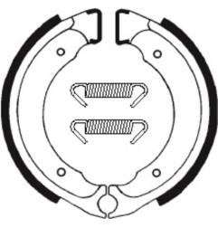 Zapatas de freno TECNIUM para SUZUKI LTZ 50 de 2006 a 2025