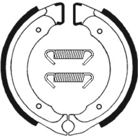 Zapatas de freno TECNIUM para SUZUKI LTZ 50 de 2006 a 2025