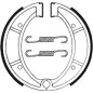 Zapatas de freno TECNIUM para HUSQVARNA CR 125, CR 240, CR 250, CR 430, WR 125 de 1978 a 1990