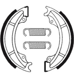 TECNIUM brake shoes for KTM GS 125, GS 250, GS 300, MX 125, MX 300 1983-1989