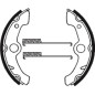 Zapatas de freno TECNIUM para YAMAHA YFM 350 BIG BEAR 4WD de 1989 a 1995