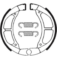 Mâchoires de frein TECNIUM Scooter/Street/Off-Road organique pour YAMAHA PW 80, TTR 110, TTR 90, YZ 80 et SUZUKI RM 80