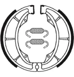 TECNIUM Bremsbacken für KAWASAKI KDX 175, KDX 250, KLR 600, KX 125, KX 250 1974-1994