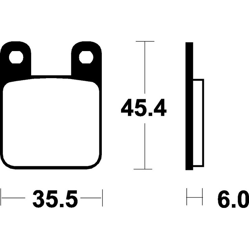 Pastillas de freno TECNIUM Scooter orgánicas para BETA RRT 50 MOTARD, RIEJU TANGO 125, VENT BAJA 50 y YAMAHA DT 50