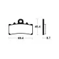 TECNIUM Street Performance Sintered Metal Brake pads for HUSQVARNA SVARTPILEN 401, KTM ADVENTURE 390 and FANTIC CABALLERO 500