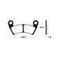 TECNIUM MX/ATV Sintermetall Bremsbeläge für POLARIS RANGER 500, RANGER 700, RANGER MV 900 DIESEL, RANGER XP 900 1999-2021 TECNIUM MX/ATV Sintermetall Bremsbeläge für POLARIS RANGER 500, RANGER 700, RANGER MV 900 DIESEL, RANGER XP 900 1999-2021