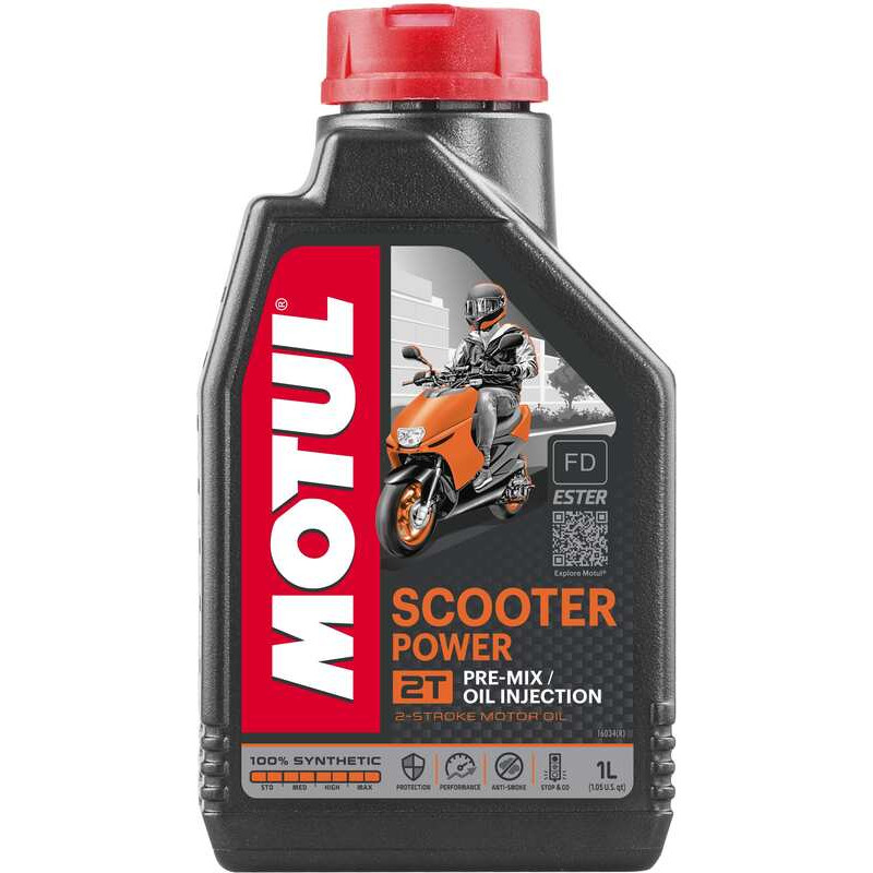 MOTUL Scooter Power 2T Motor Oil - 1L