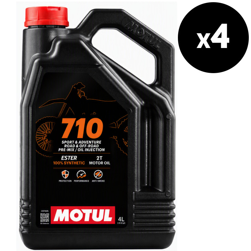 MOTUL 710 2T Motor Oil - 4L (x4) MOTUL 710 2T Motor Oil - 4L (x4)