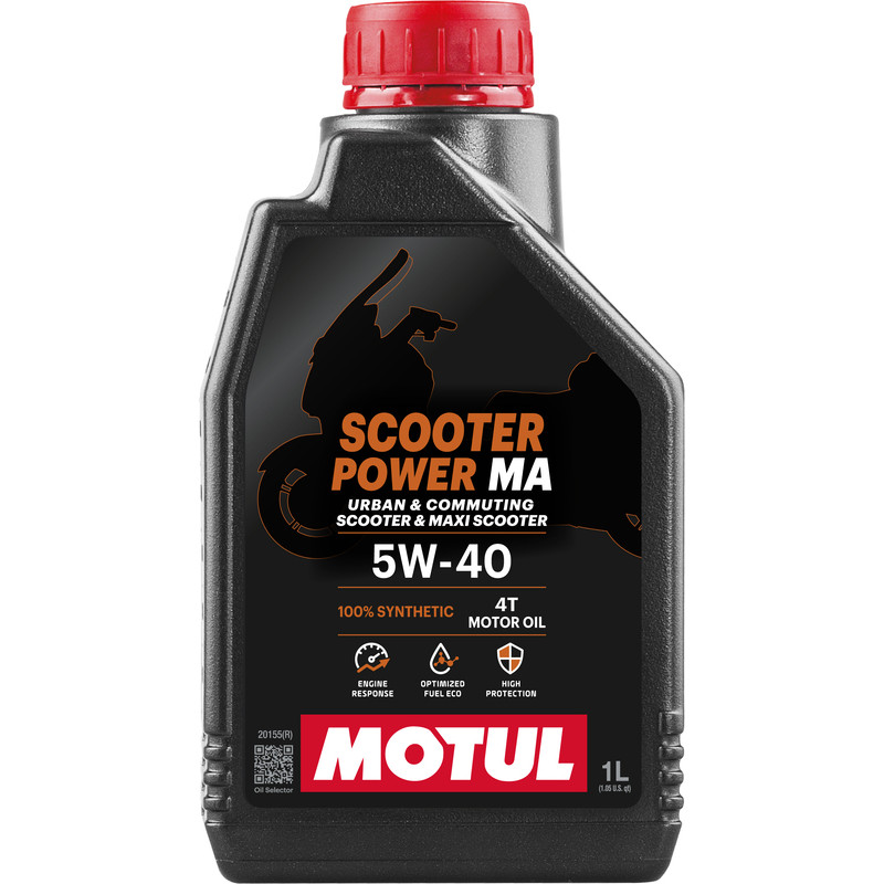 MOTUL Scooter Power 4T Motor Oil - 5W40 - 1L