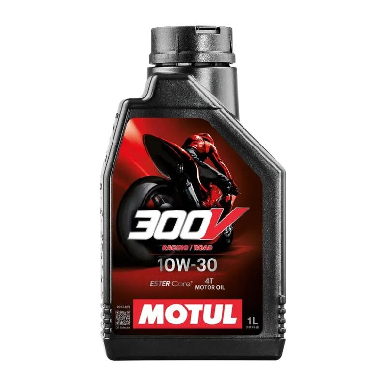 MOTUL 300V Factory Line Road Racing 4T Motor Oil - 10W30 - 1L