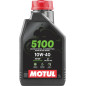 Huile moteur MOTUL 5100 4T - 10W40 Promo Pack 4L +1L Offert