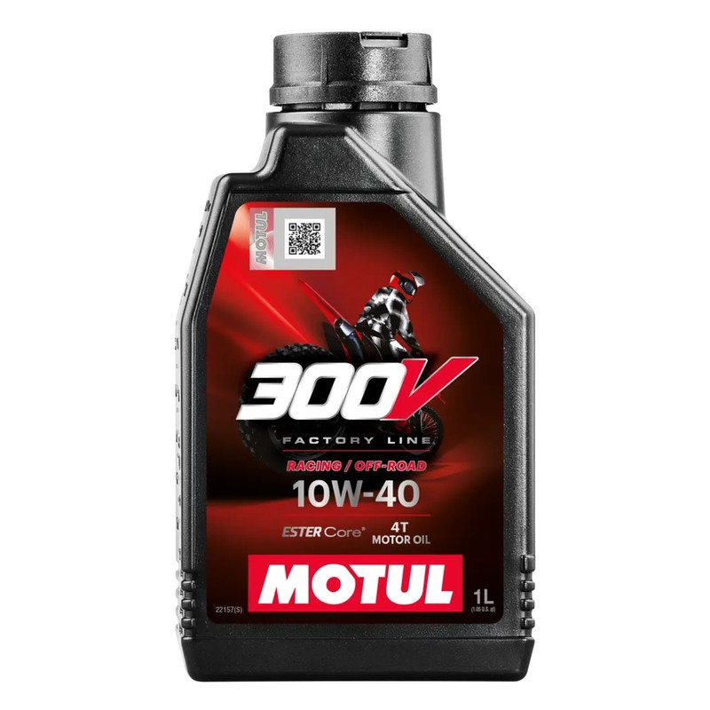 MOTUL 300V Factory Line Off-Road Racing 4T Motor Oil - 10W40 - 1L
