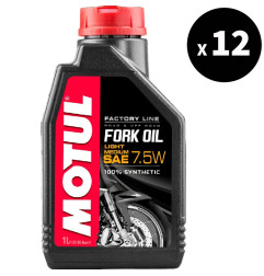 Huile de fourche MOTUL Factory Line - 7.5W - 1L (x12)
