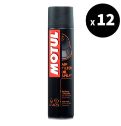 Huile filtre à air MOTUL A2 Air Filter Oil - spray 400ml (x12)
