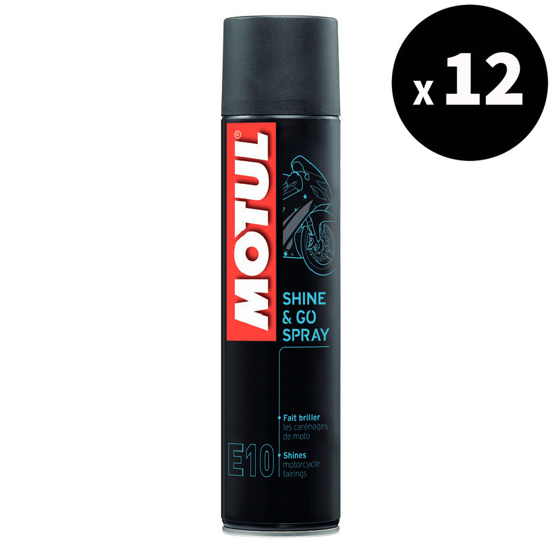 MOTUL MC Care E10 Shine & Go - Spray 400ml (x12)